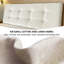 Tête de lit tapissier pour grand lit, motif de losanges capitonné moderne en tissu de lin, tête de lit robuste en bois massif, cadre de lit réglable et fixation murale, beige