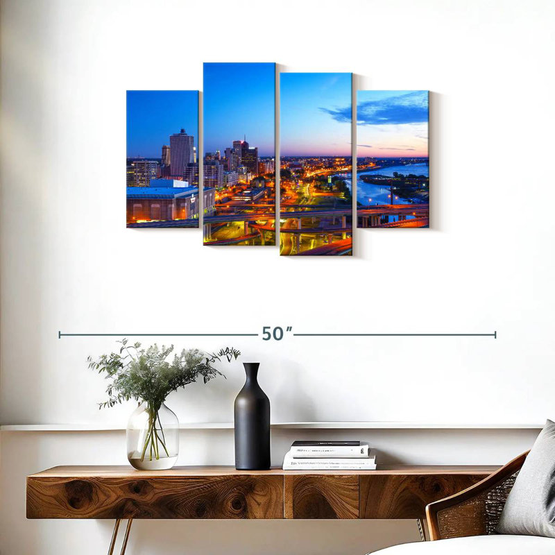 Senne Memphis Highways, 22" H x 36" W