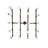 20 - Light Wrought Iron Bulb Pendant