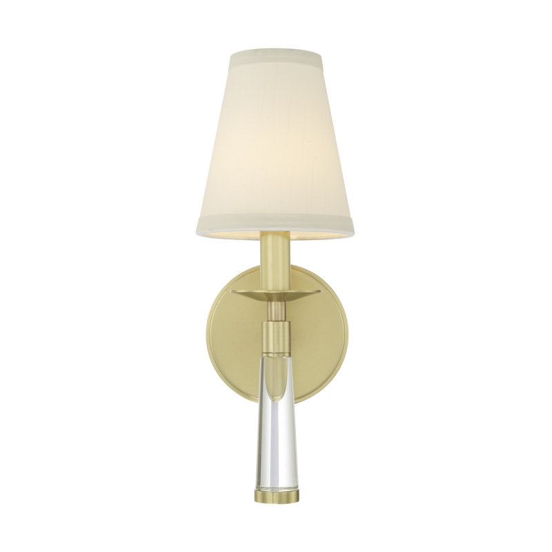 Walichiere 1 lumière Charlier, Laiton vieilli