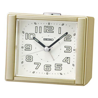 QHE189GLH Alarm Clock, Golden