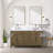 Laurel 60 in W x 22 in D Double Bath Vanity Top & Faucet Set-82319410-82319412
