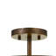 Plafonnier semi-encastré tambour 3 lumières unique Eckert