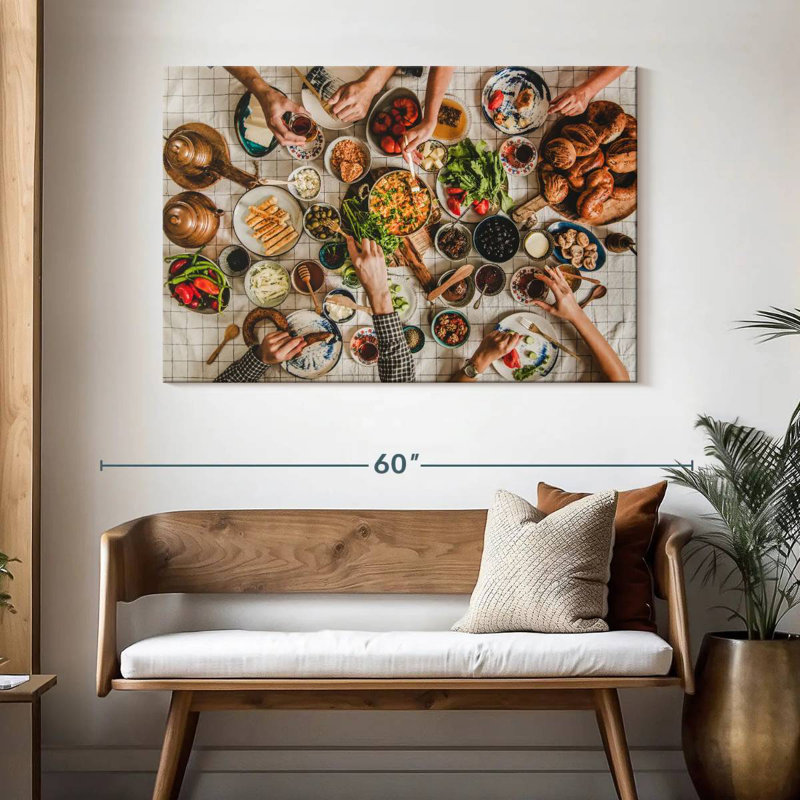 Yarlin Turkish Breakfast, 32" H x 48" W