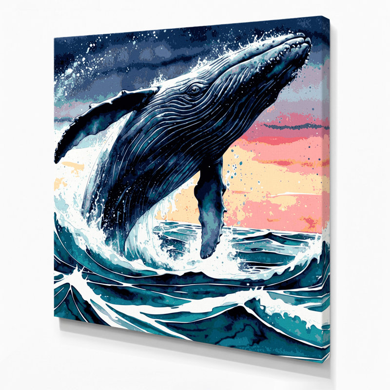 Art mural sur toile Coastal, H 16 po x l 16 po