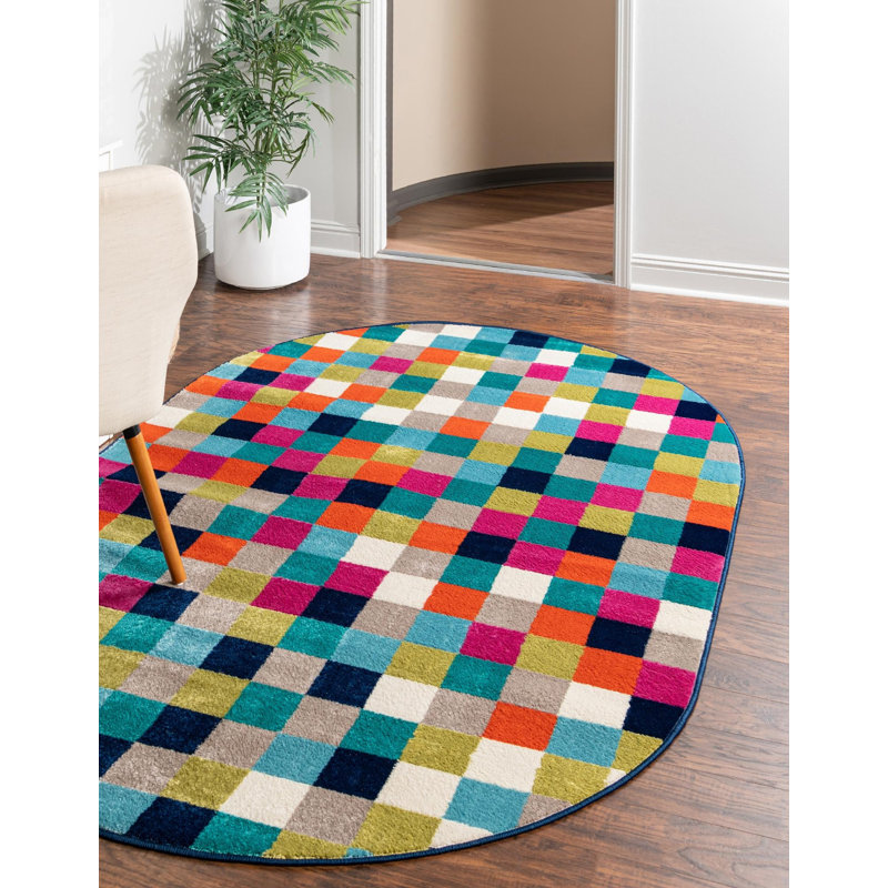 Tapis Analiese, Ovale 7 pi 10 po x 10 pi