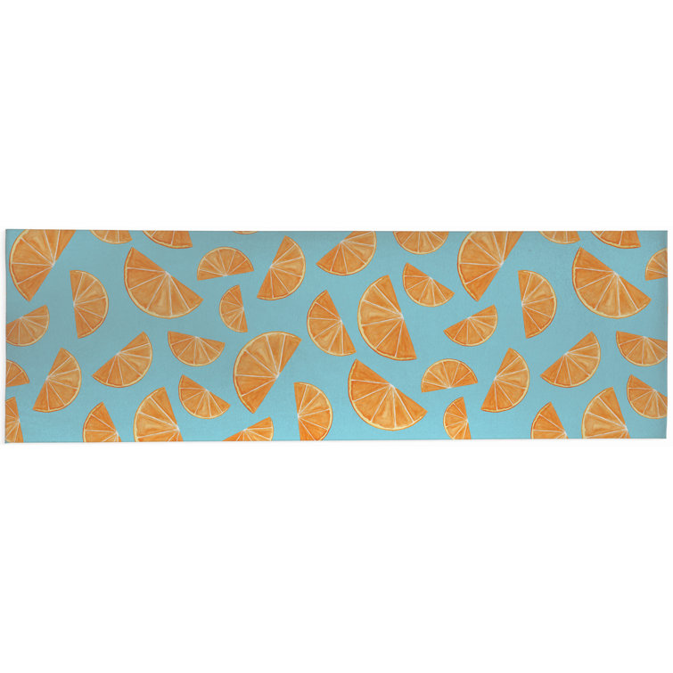 Summer Oranges Outdoor Rug