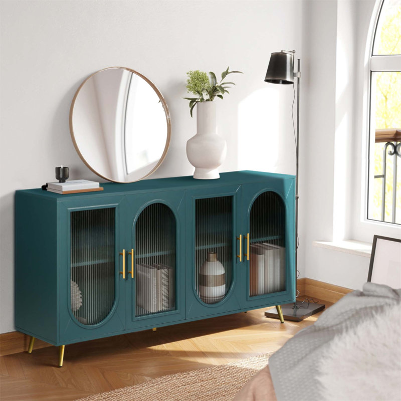 Meuble télé pour téléviseur de 65 pouces et plus, Marine