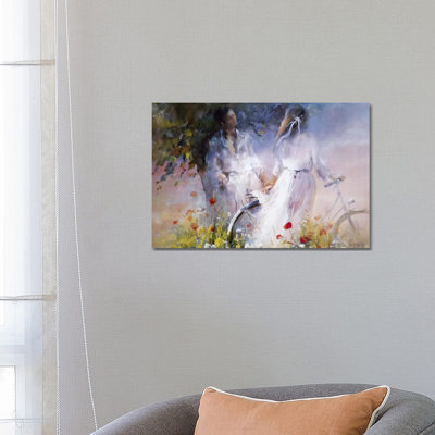 Just The Two Of Us by Willem Haenraets - Wrapped Canvas Print