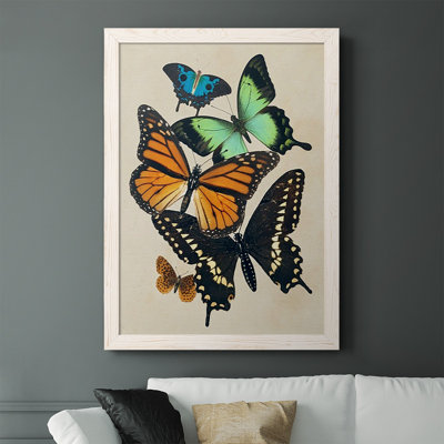 " Collaged Butterflies I "