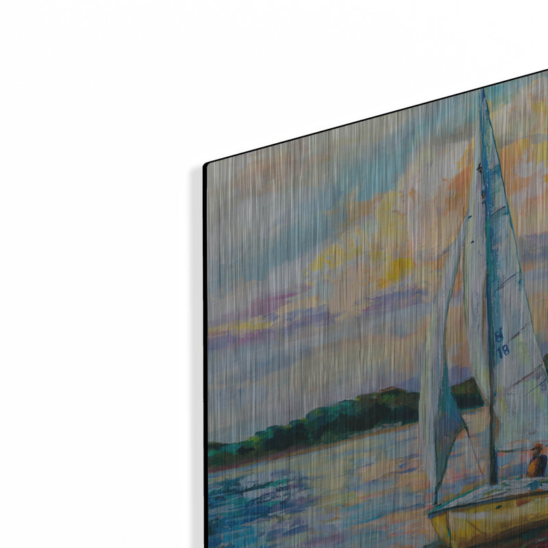 «Long Sail Tides» par Jeanette Vertentes, H 12 po x l 16 po