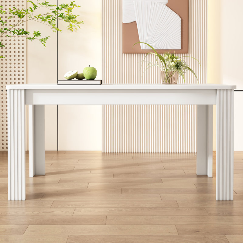 Coffee Table with Storage, White