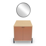 Azelle 129.2mm Bathroom Vanity with Basin