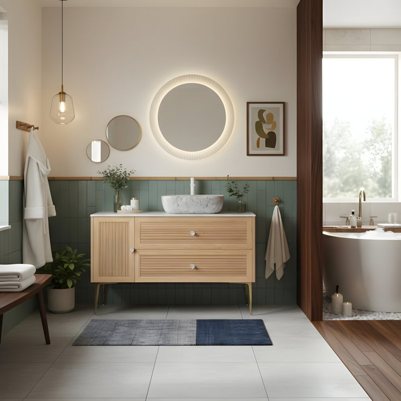 Meuble-lavabo de salle de bain, 48"