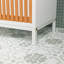 Armoire de salle de bain avec rangement en bambou et panier à linge amovible