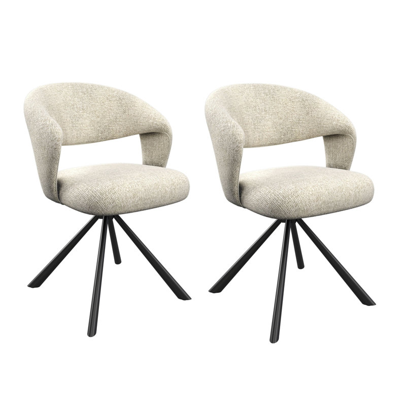 Upholstered Dining Chair, Champagne, Champagne