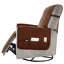 Housse pour fauteuil inclinable résistant à l'eau, housses antidérapantes pour fauteuil inclinable avec poche, housse de canapé inclinable lavable, protecteur de mobilier pour enfants, animaux de compagnie (grand, café foncé)-2693818-3696478