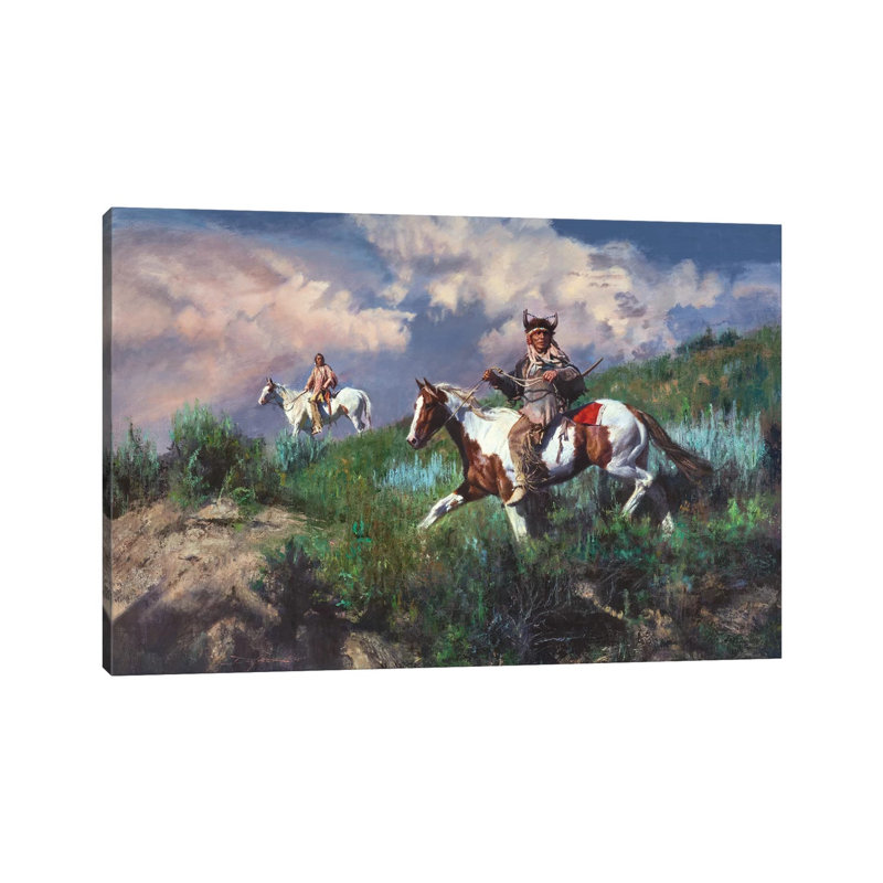 Something Of Concern by David Edward Kucera - Wrapped Canvas Painting, 20.32 cm H x 30.48 cm W