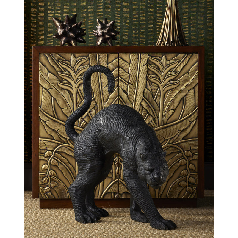 Jardin Solid Wood Accent Cabinet