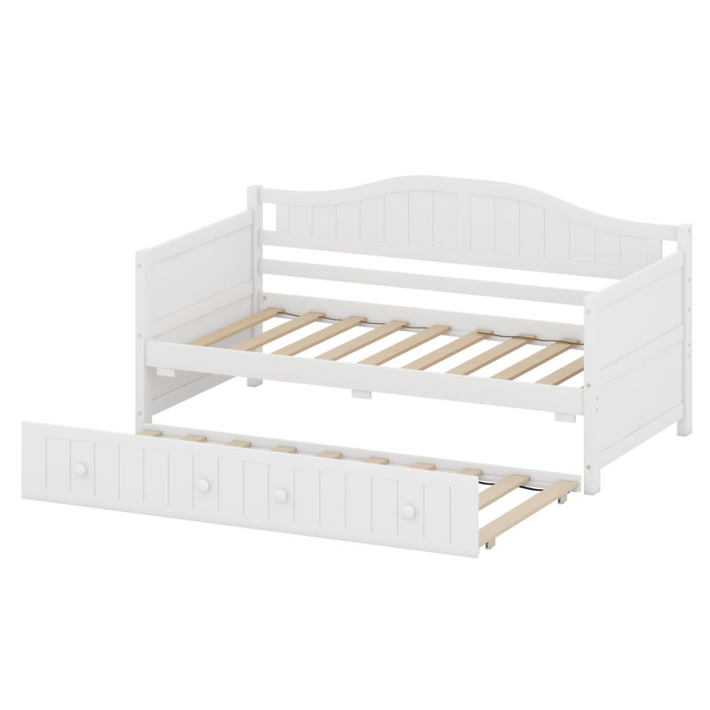 Versatile Sofa-Style Daybed With Built-In Trundle Solution