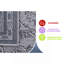 Tapis ivoire / gris / oriental-434296049