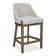EDWARD COUNTER STOOL PERFORMANCE FABRIC HEATHER GREEN