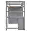 Loft Bed with Drawers,Desk,and Wardrobe-1224516163-1224516164