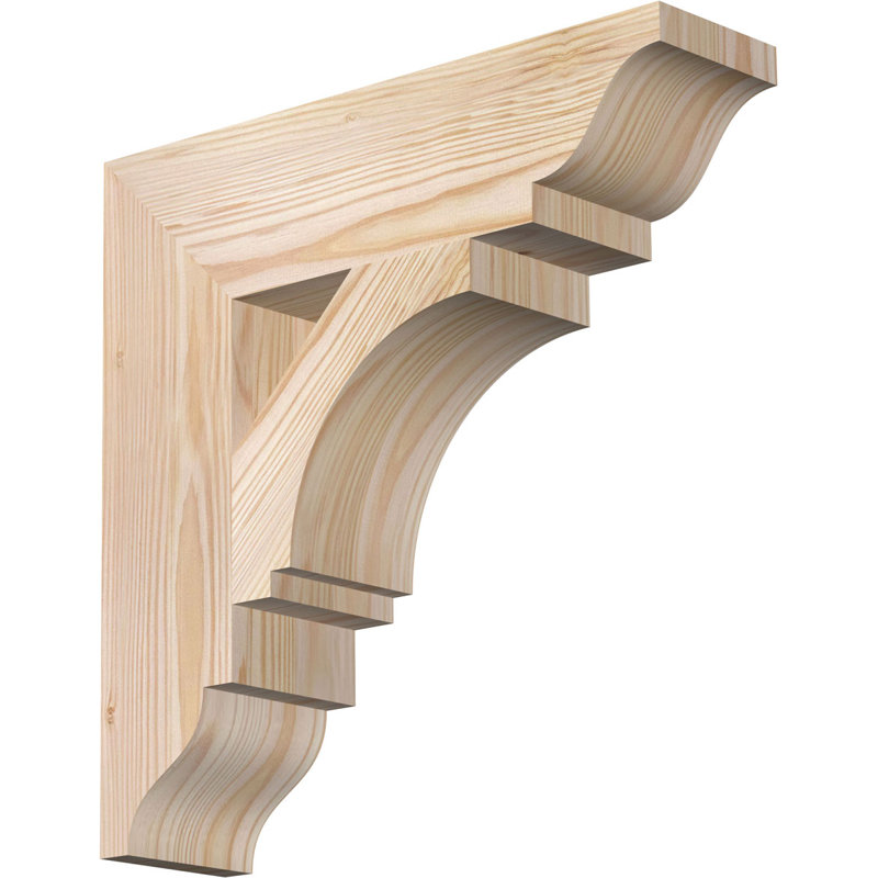 Support impérial traditionnel, H 14 po x l 3,5 po x P 14 po, Douglas (lisse)