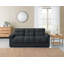 Leanette Upholstered Sofa Bed & Ottoman Set-641333501