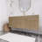 Ensemble de meuble-lavabo mural simple 60 "Spring-1857239705