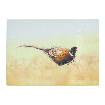 Tempered Glass a Pheasant Bird Chopping Board