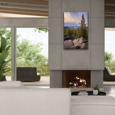 Epic Graffiti 'View From Parker Ridge' by Rick Berk Canvas Wall Art
