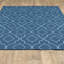 Tapis d'intérieur / extérieur à motif géométrique Deltana-23970577