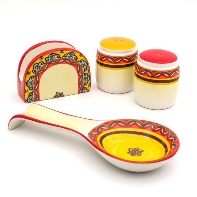 Ensemble d'accessoires de table 4 pièces Galicia