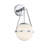 Ayyan 1-Light Wall Sconce in Chrome-70337218