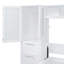 Lit escamotable mural avec placard et tiroirs Murphy-546549985-546550015