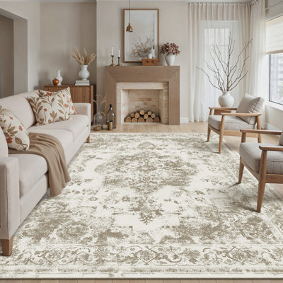 Tapis brun Cora