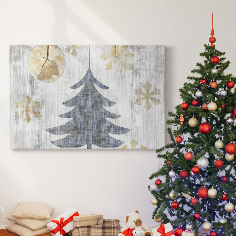 Christmas Holiday Arts - Toile tendue avec châssis, H 40 po x l 60 po