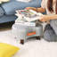 40cm Wide Solid Colour Footstool Ottoman
