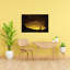 Golden Hour Rider Reflection Dramatic Peaceful Serene Landscape Mountain, impression murale-129708856