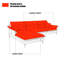 Canapé modulaire 2 pièces rembourré-378767201-378767206