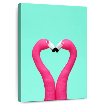 Jolis flamants roses