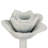 10.125'' H Iron Tabletop Candlestick