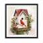 « holly berry nichoir », impression sur toile-40493324-40496405