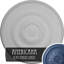 Médaillon de plafond Endurathane Nexus, DE 41 po x P 1 5/8 po, convient aux auvents de 7 1/4 po ou moins, peint à la main craquelé-28585179