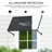 Kozyard Adjustable Door Window Awning – 4-Level Tilt, 55" W × 32" Sloped Panel, Adjustable Projection 22"–31", Aluminum Frame & Metal Canopy, All-Weather Rain, Snow & UV Protectionll-Weather Rain, Snow & UV Protection Dark Gray-126287883-121692494