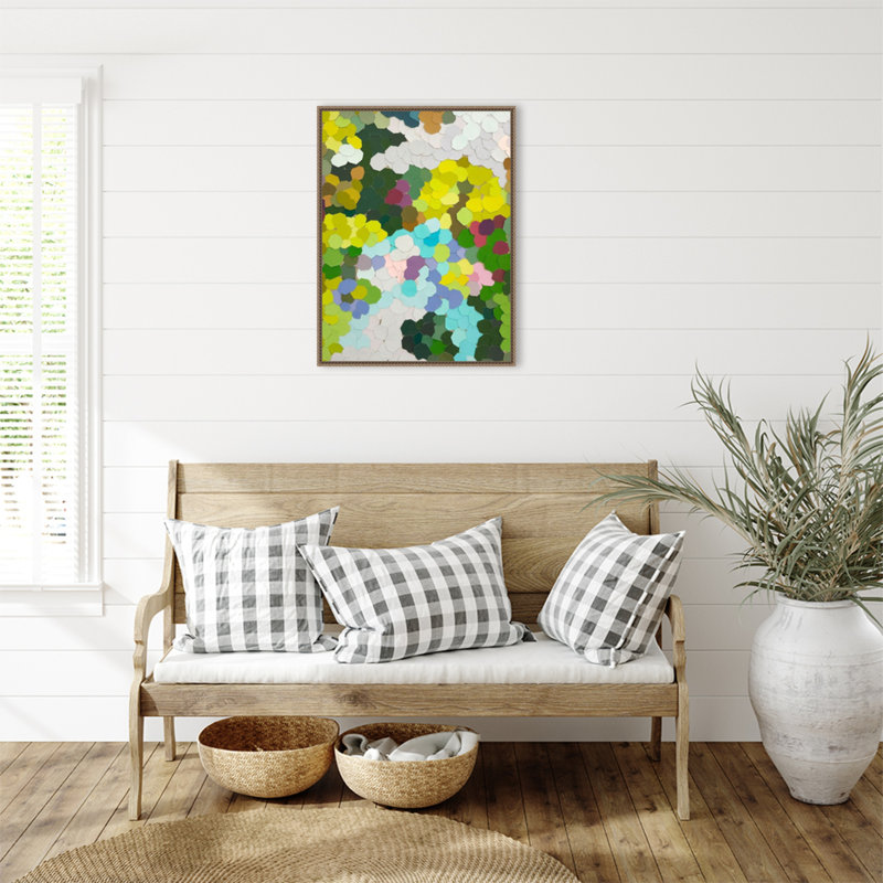 «Fruit Orchards Kona Hawaii II» par Coco Good, reproduction d'art sur toile encadrée, H 30 po x l 23 po