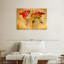 «World Map Old Compass World Map», reproduction sur toile 3 pièces par Tess P-93058337