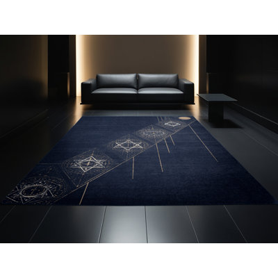 Tapis gris moelleux doux d'inspiration mondiale Suydam
