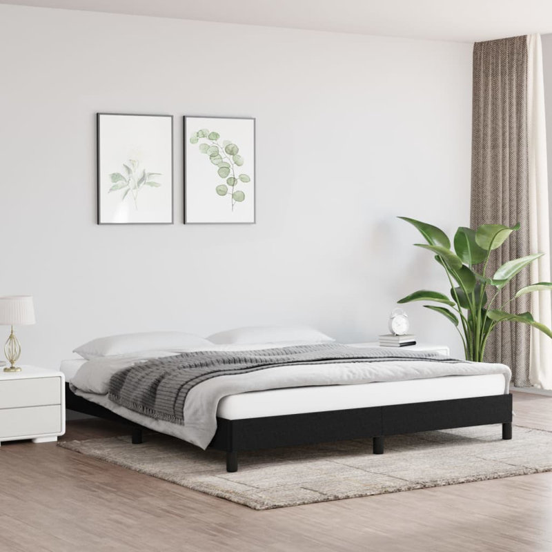 Koleigh Bed, Super King (6'), Black/Black